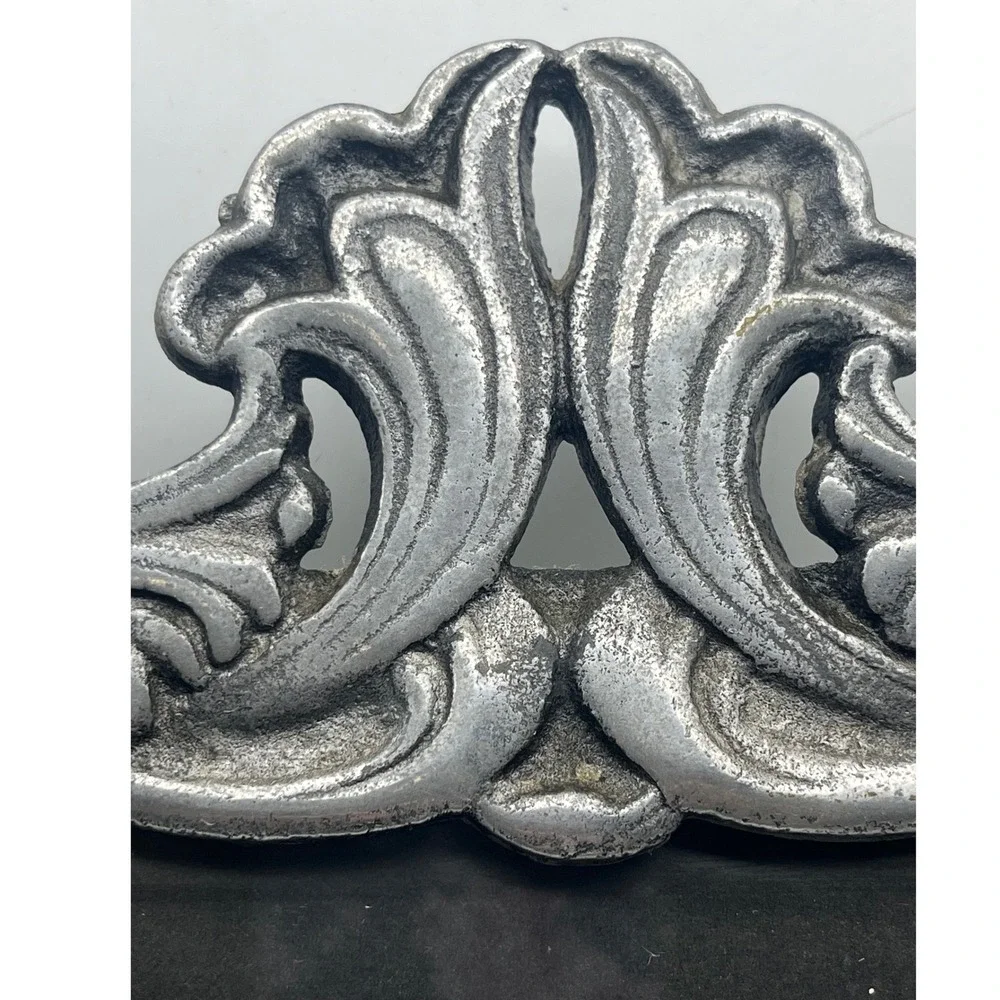 Art Nouveau‎ style Vtg pewter/metal picture frame Argentina Peltrina Diseños.